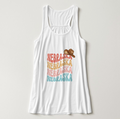 Groovy Nebraska Racerback Tank