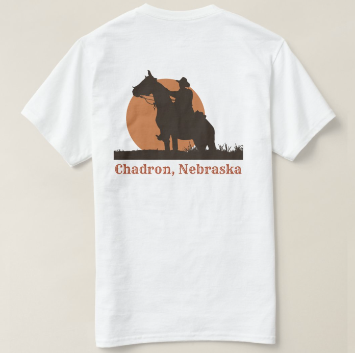 Sunset Chadron, Nebraska Men's T-Shirt
